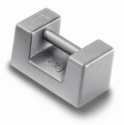 Rectangular calibration weights, class M1
