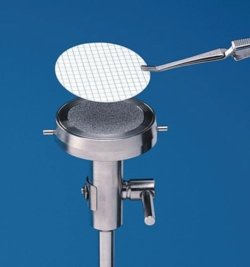Filter holders, vacuum, Type 162. Stainless steel
