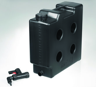 Space-saving jerrycan set, HDPE, electrically conductive