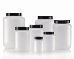 Storage jars, series 376, HDPE