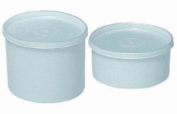 Universal jars, HDPE with cap,  LDPE