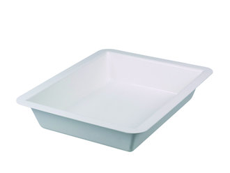Photographic trays LaboPlast®, PVC, deep form, without ribs on bottom, edge shape rounded