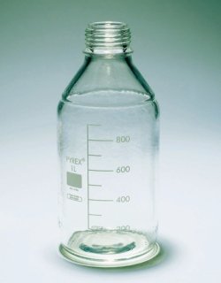 Laboratory bottles, Media-lab, PYREX®, without screw cap