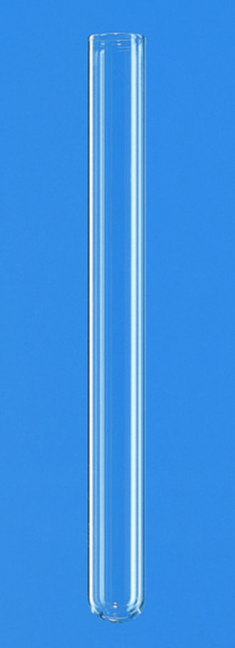 Culture tubes, soda glass, with smooth edge