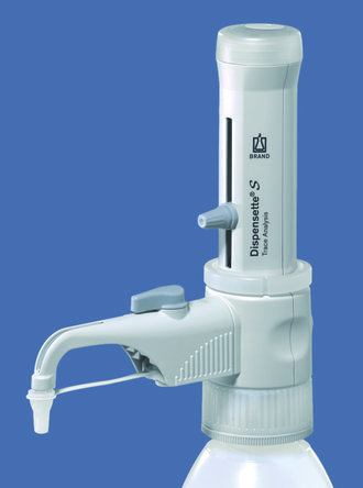 Bottle-top dispenser Dispensette® S Trace Analysis Analog, valve tantalum