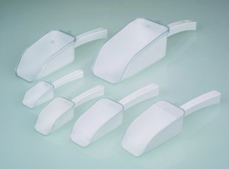 Disposable scoops LaboPlast® / SteriPlast®, PS, with lid