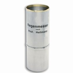 Rain meter, stainless steel/plastic