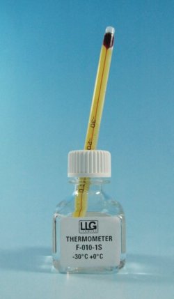 LLG-Exact-Temp Standard thermometers, red spirit-filled