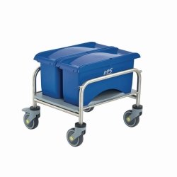 Cleaning trolleys Clino® CR mini EM-CR1, stainless steel