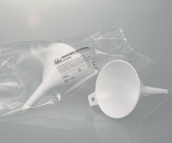 Disposable funnels, Bio PE, white