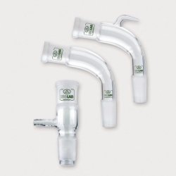 Adapters bent or straight, borosilicate glass 3.3