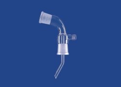 Adapters for distilling receivers acc. to Bredt, DURAN® tubing