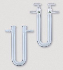 Drying tubes, U-shape, borosilicate glass 3.3