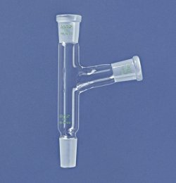 Multiple adapters, 2-necks, DURAN® tubing