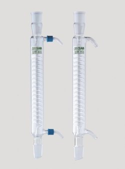 Spiral condensers, borosilicate glass 3.3