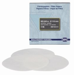 Quantitative filter paper, type MN 640 w, circles