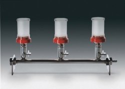 Stainless steel filter manifold system