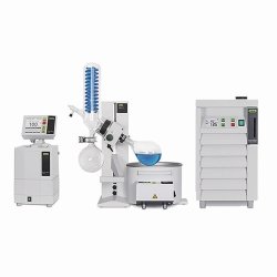 Rotavapor® R-100 system configuration with recirculating chiller F-105