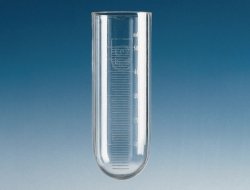 Centrifuge tubes, plastic,  round bottom, PC, graduated