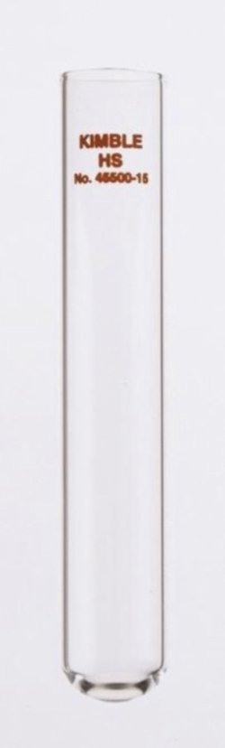 High speed centrifuge tube, borosilicate glass