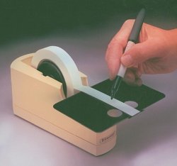 Adhesive tape dispenser Write-On™