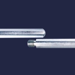 Support rods galvaniser steel