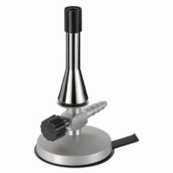 Teclu burners with needle valve