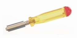 Glass cutter with plastic handle