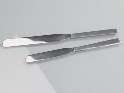 Palette knife spatulas, stainless steel V2A