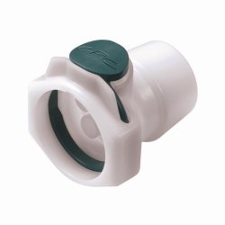 General Purpose Couplings with valve, Sixtube™-Series, Acetal
