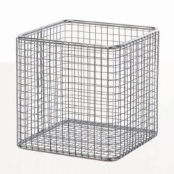Wire baskets square, stainless steel