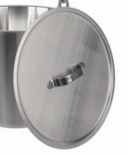 Lids for buckets 18/10 stainless steel