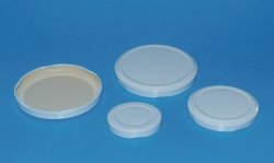 Caps, metal, for LLG-Wide-Neck jars