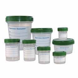 LLG-Sample containers, PP, Heavy Duty, with screw cap, HDPE