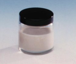 Ointment jars, clear glass