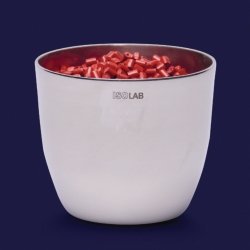 Crucibles, stainless steel AISI 304