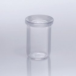Incineration crucibles, quartz glass