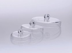 Lids for Crucibles, quartz glass