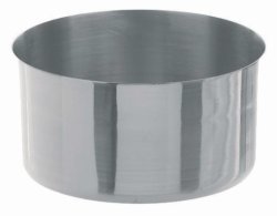 Evaporating basins, 18/10 steel