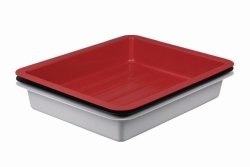 Photographic trays LaboPlast®, PVC, deep form with ribs on bottom
