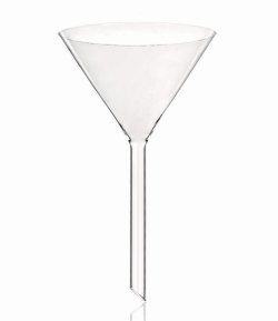 Funnels general purpose, borosilicate glass