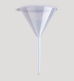 LLG-Fast filtration funnels with internal ribs, PP