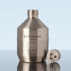 Stainless Steel Bottle, with cap, GL 45, without UN approval