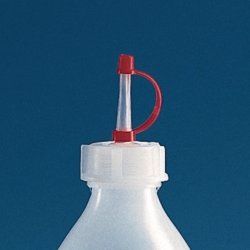 Caps with dropper nozzle, LDPE