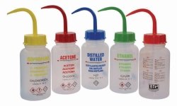 LLG-Safety wash bottles, LDPE