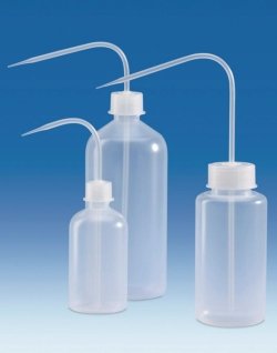 Wash bottles, PP