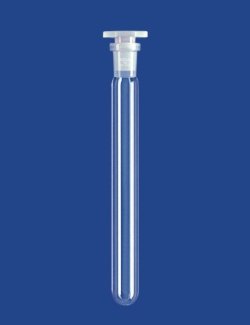 Test tubes, DURAN® tubing, without graduation, with NS joint, with PE stopper