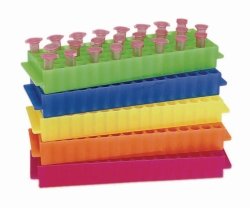 Microtube racks, PP, 80-Well