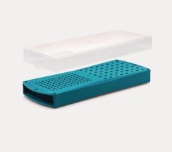 Tube Rack with lid, PP , 2 side