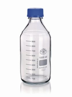 Laboratory bottles, borosilicate glass 3.3, GL45